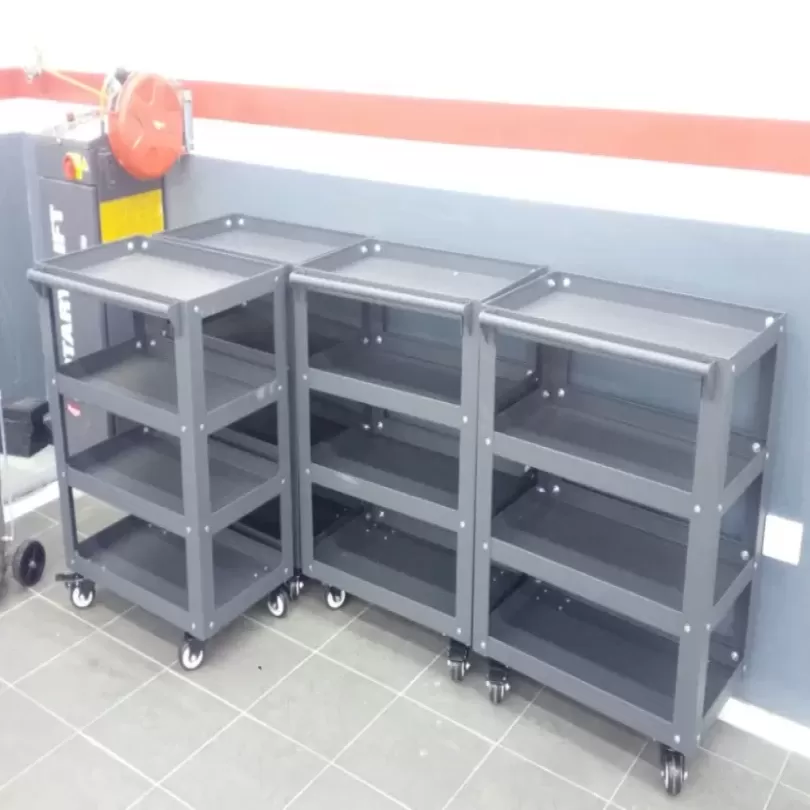Xe đẩy chi tiết ô tô 605 x 415x 860 mm (4 tầng)